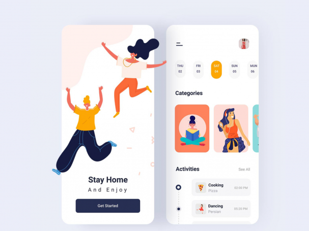 14-Stay Home App